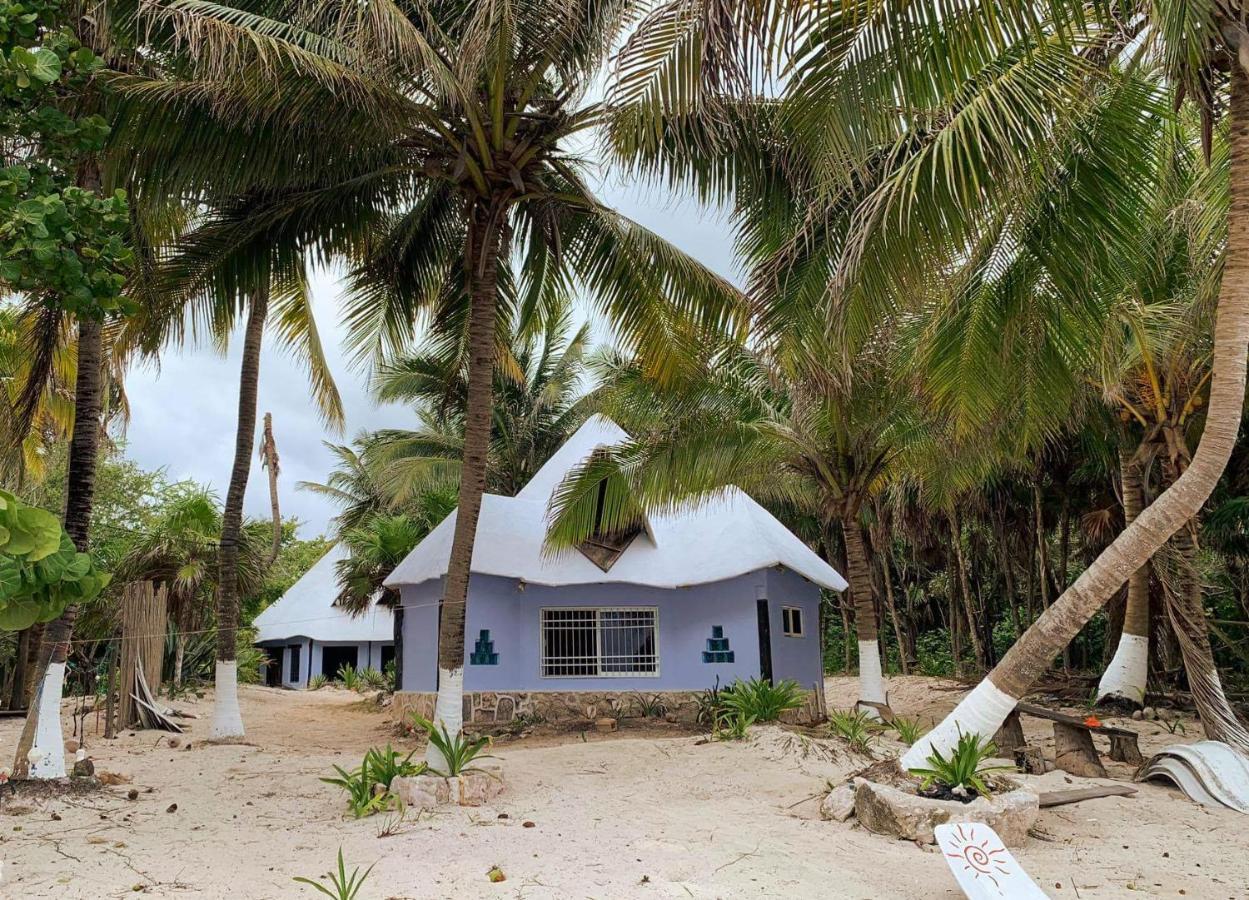 Chez Gigi - Eco Lodge Mahahual Ngoại thất bức ảnh