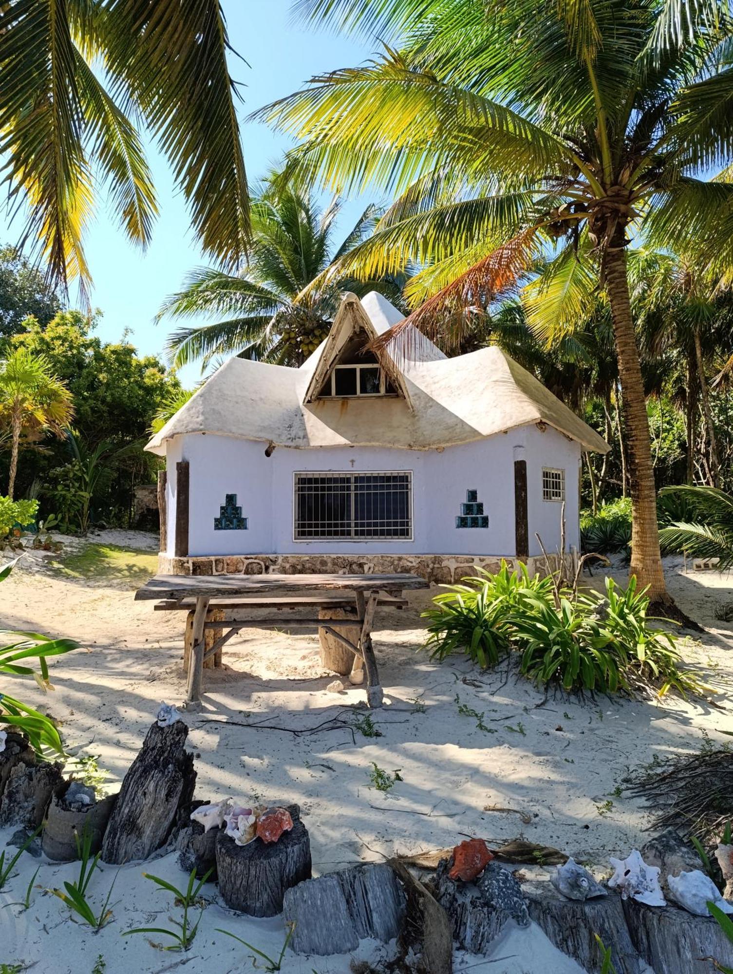Chez Gigi - Eco Lodge Mahahual Ngoại thất bức ảnh